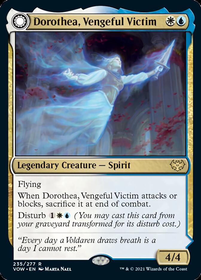 Dorothea, Vengeful Victim // Dorothea's Retribution [Innistrad: Crimson Vow] | Nerdhalla Games