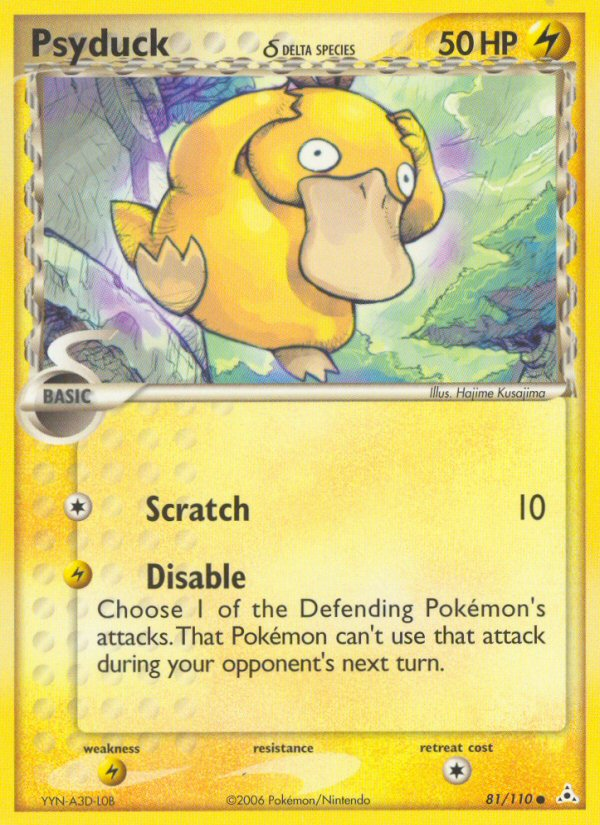 Psyduck (81/110) (Delta Species) [EX: Holon Phantoms] | Nerdhalla Games