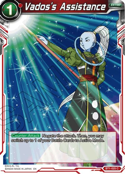 Vados's Assistance (Reprint) (BT1-025) [Battle Evolution Booster] | Nerdhalla Games