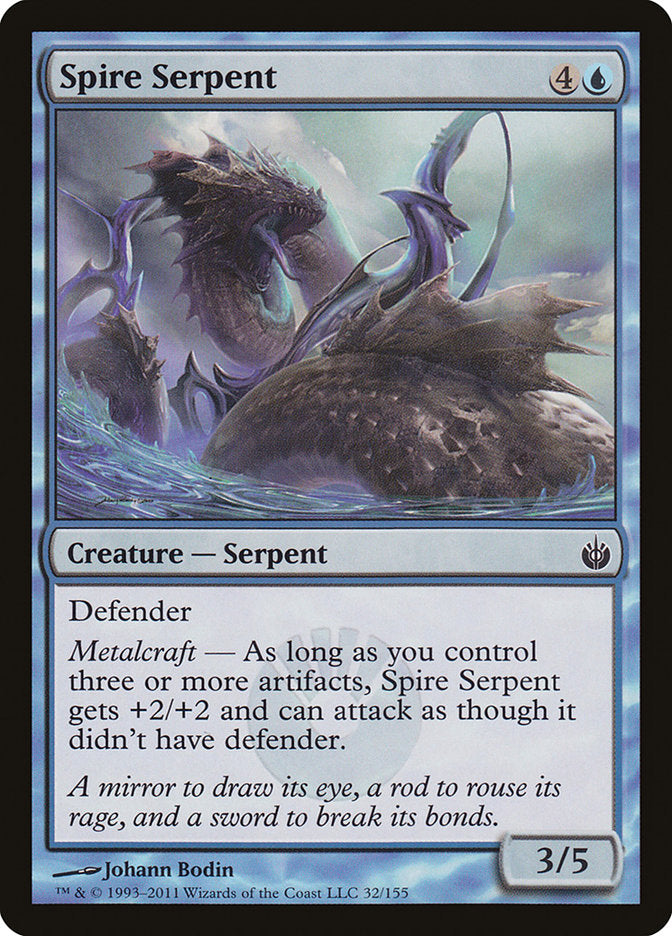 Spire Serpent [Mirrodin Besieged] | Nerdhalla Games