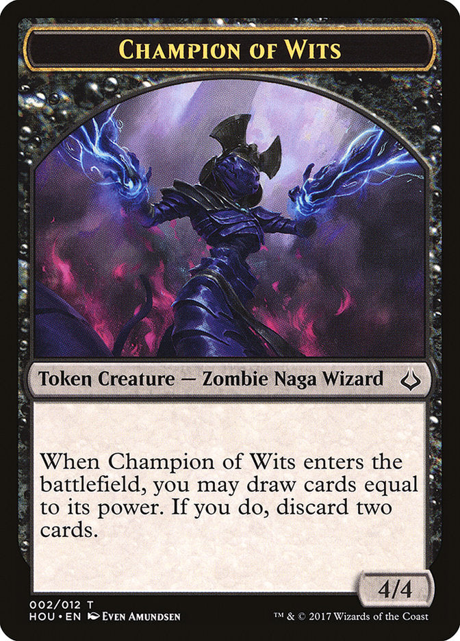 Champion of Wits [Hour of Devastation Tokens] | Nerdhalla Games