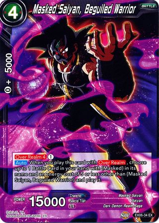 Masked Saiyan, Beguiled Warrior [EX06-34] | Nerdhalla Games