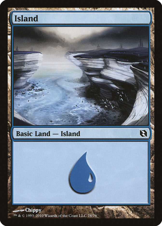 Island (78) [Duel Decks: Elspeth vs. Tezzeret] | Nerdhalla Games