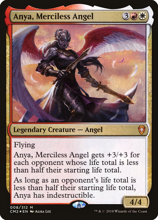 Anya, Merciless Angel [Commander Anthology Volume II] | Nerdhalla Games