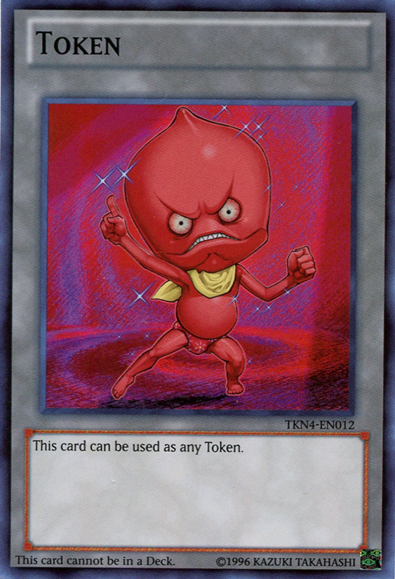 Ojama Token (Red) [TKN4-EN012] Super Rare | Nerdhalla Games