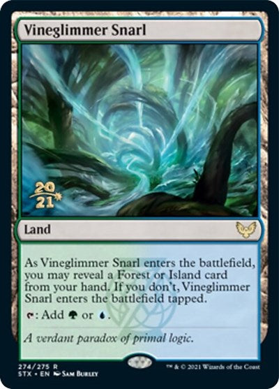 Vineglimmer Snarl [Strixhaven: School of Mages Prerelease Promos] | Nerdhalla Games