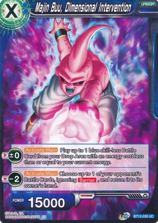 Majin Buu, Dimensional Intervention [BT12-030] | Nerdhalla Games