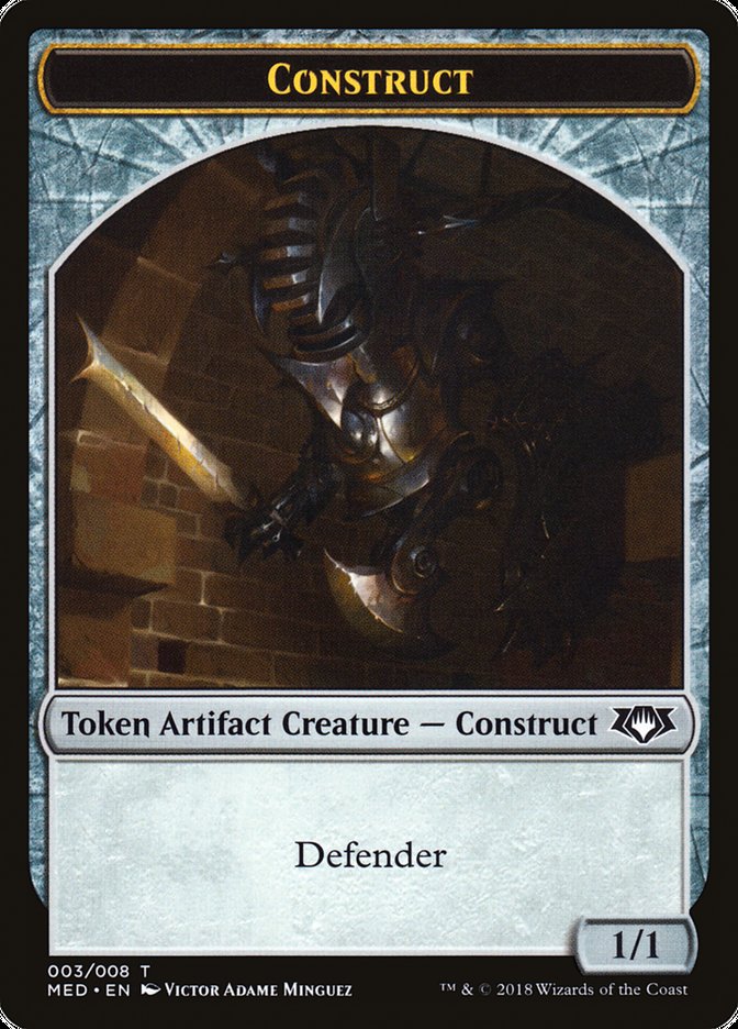 Construct (003/008) [Mythic Edition Tokens] | Nerdhalla Games