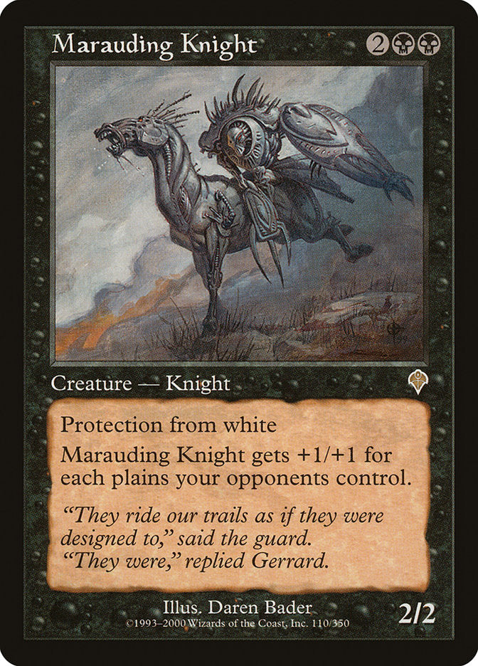 Marauding Knight [Invasion] | Nerdhalla Games