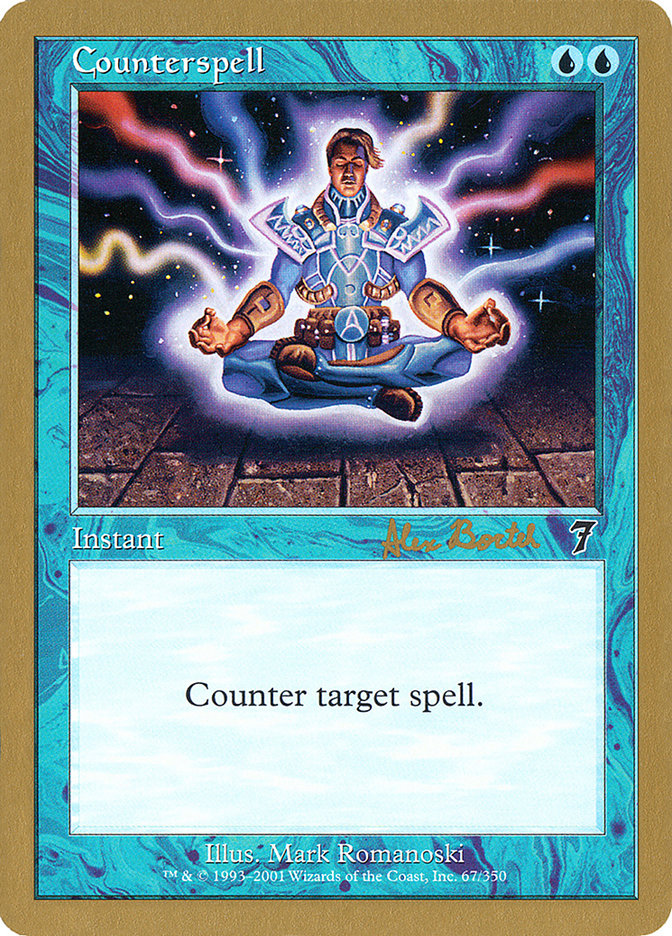 Counterspell (Alex Borteh) (7ED) [World Championship Decks 2001] | Nerdhalla Games