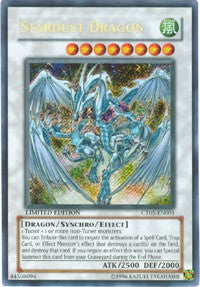 Stardust Dragon [CT05-EN001] Secret Rare | Nerdhalla Games