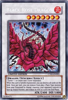 Black Rose Dragon [CT05-EN003] Secret Rare | Nerdhalla Games