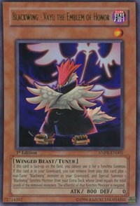 Blackwing - Vayu the Emblem of Honor [ANPR-EN005] Ultra Rare | Nerdhalla Games