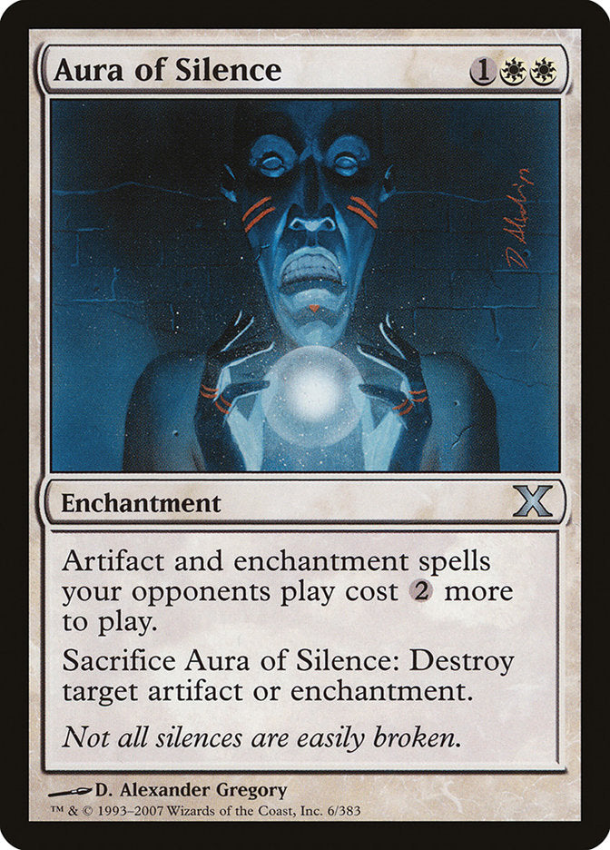 Aura of Silence [Tenth Edition] | Nerdhalla Games