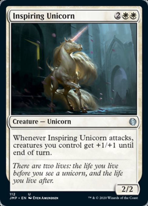 Inspiring Unicorn [Jumpstart] | Nerdhalla Games