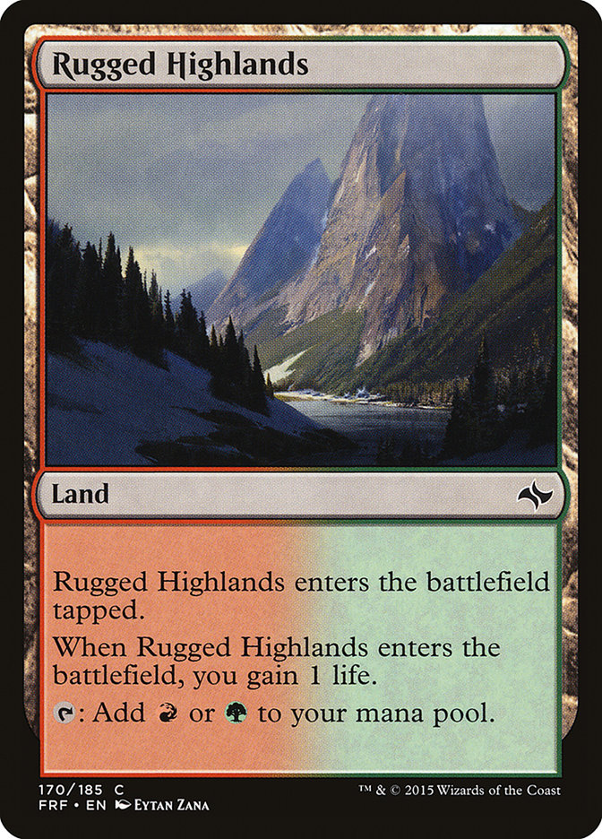 Rugged Highlands [Fate Reforged] | Nerdhalla Games