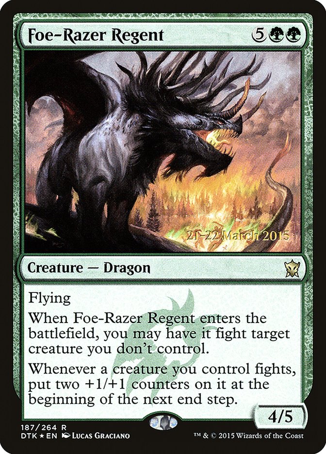 Foe-Razer Regent  [Dragons of Tarkir Prerelease Promos] | Nerdhalla Games