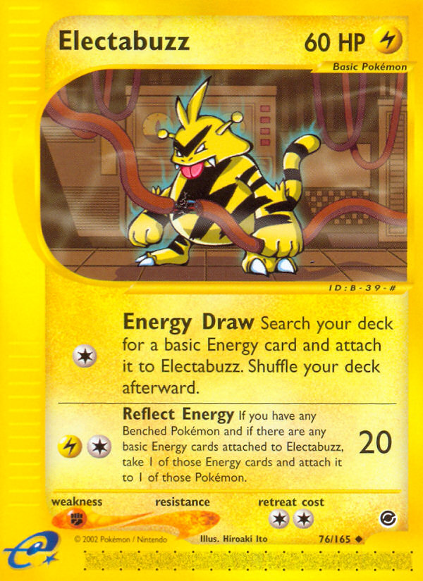 Electabuzz (76/165) [Expedition: Base Set] | Nerdhalla Games