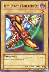 Left Leg of the Forbidden One [DLG1-EN019] Common | Nerdhalla Games