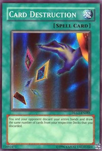 Card Destruction [DLG1-EN085] Super Rare | Nerdhalla Games