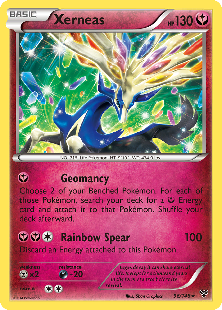 Xerneas (96/146) [XY: Base Set] | Nerdhalla Games