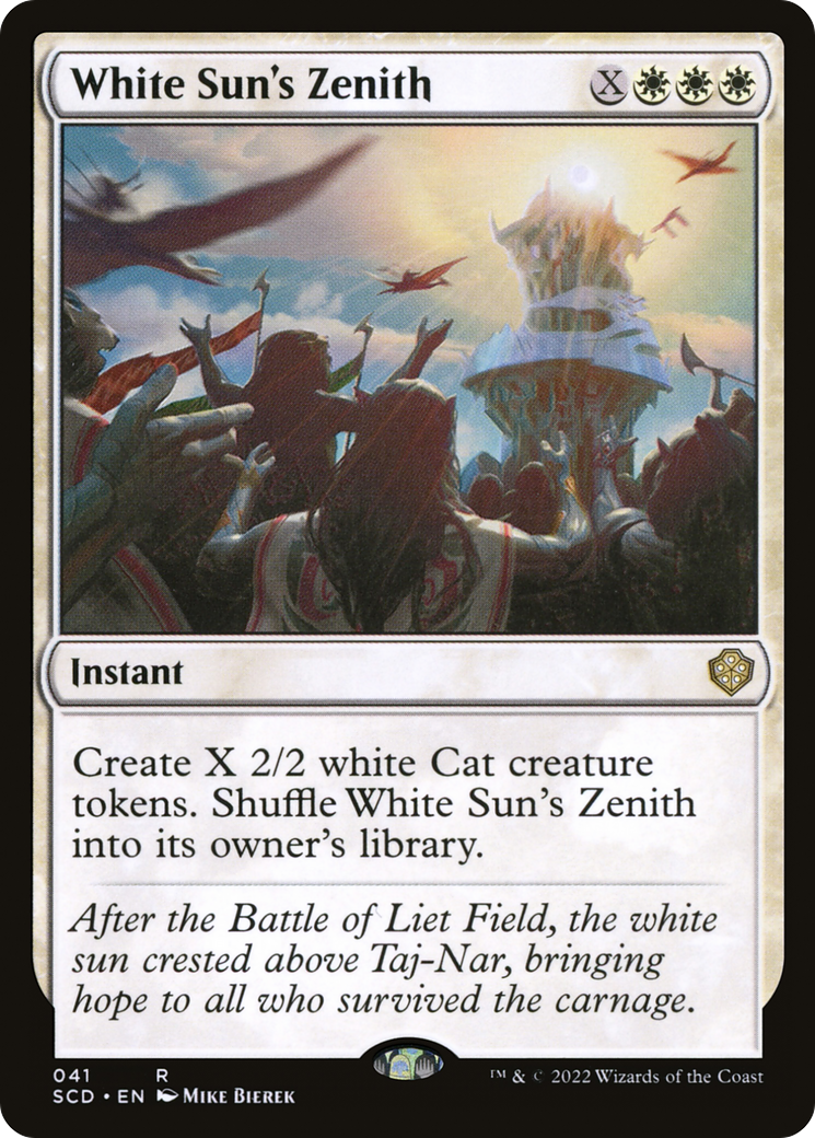 White Sun's Zenith [Starter Commander Decks] | Nerdhalla Games