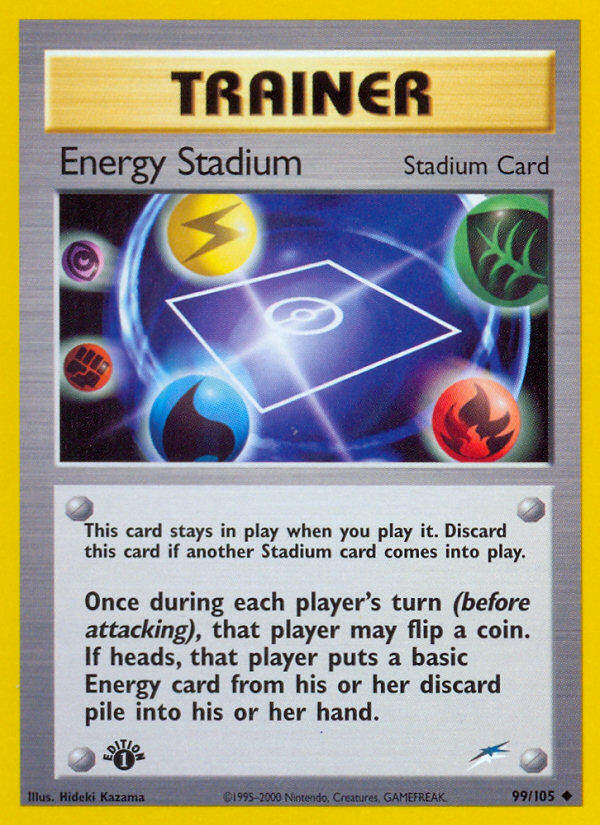 Energy Stadium (99/105) [Neo Destiny 1st Edition] | Nerdhalla Games