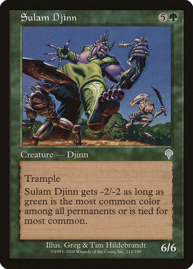 Sulam Djinn [Invasion] | Nerdhalla Games