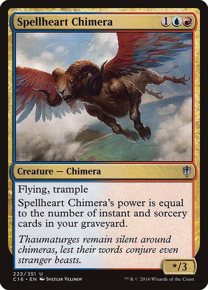 Spellheart Chimera [Commander 2016] | Nerdhalla Games