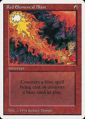 Red Elemental Blast [Summer Magic / Edgar] | Nerdhalla Games