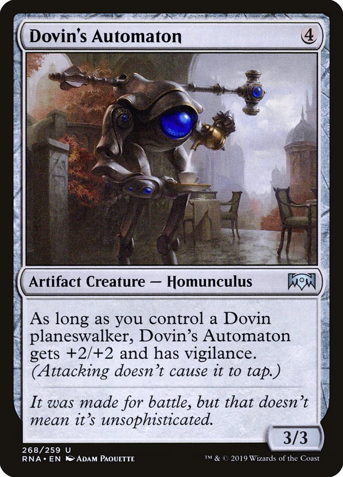 Dovin's Automaton [Ravnica Allegiance] | Nerdhalla Games