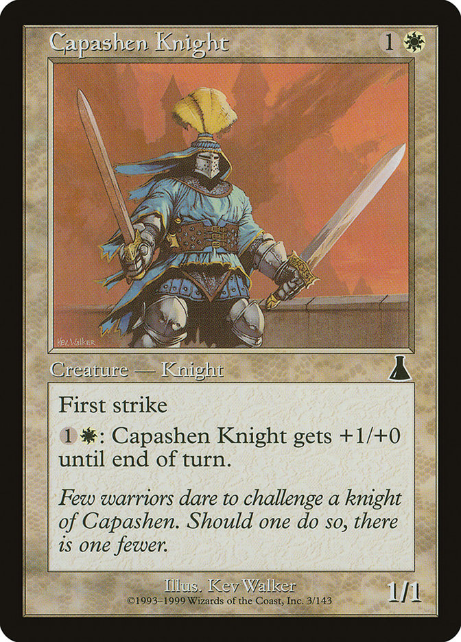 Capashen Knight [Urza's Destiny] | Nerdhalla Games