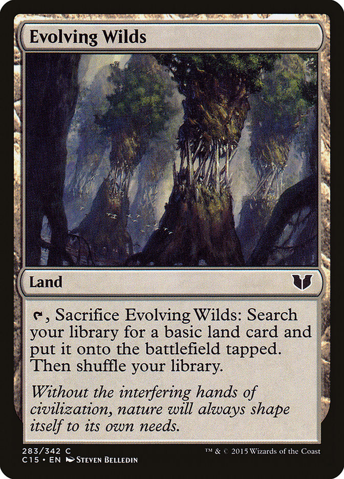 Evolving Wilds [Commander 2015] | Nerdhalla Games