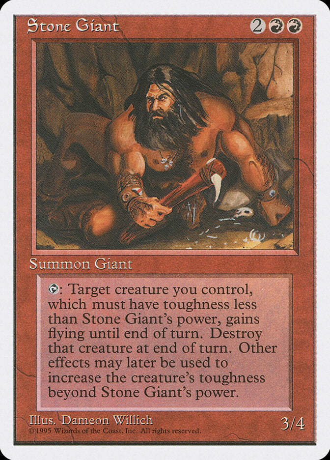 Stone Giant [Fourth Edition] | Nerdhalla Games