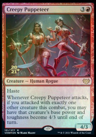 Creepy Puppeteer [Innistrad: Crimson Vow Prerelease Promos] | Nerdhalla Games