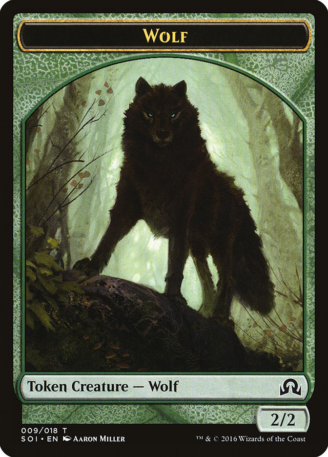 Wolf [Shadows over Innistrad Tokens] | Nerdhalla Games