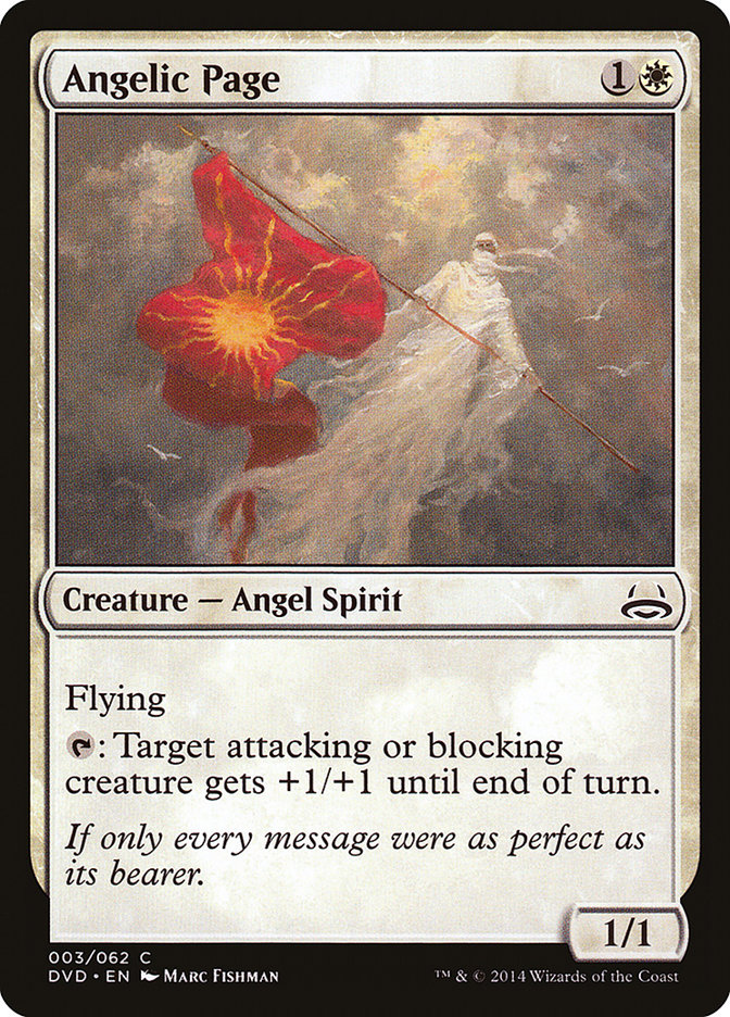 Angelic Page (Divine vs. Demonic) [Duel Decks Anthology] | Nerdhalla Games