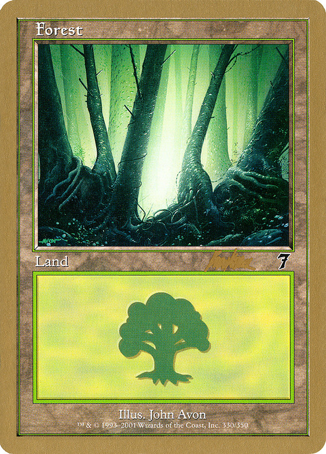 Forest (bk330) (Brian Kibler) [World Championship Decks 2002] | Nerdhalla Games