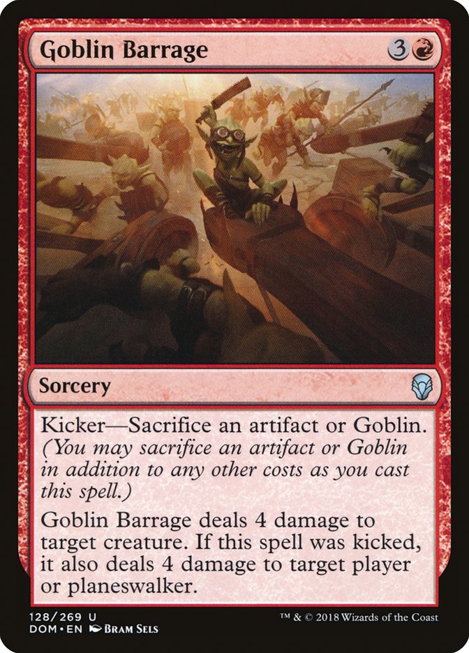 Goblin Barrage [Dominaria] | Nerdhalla Games