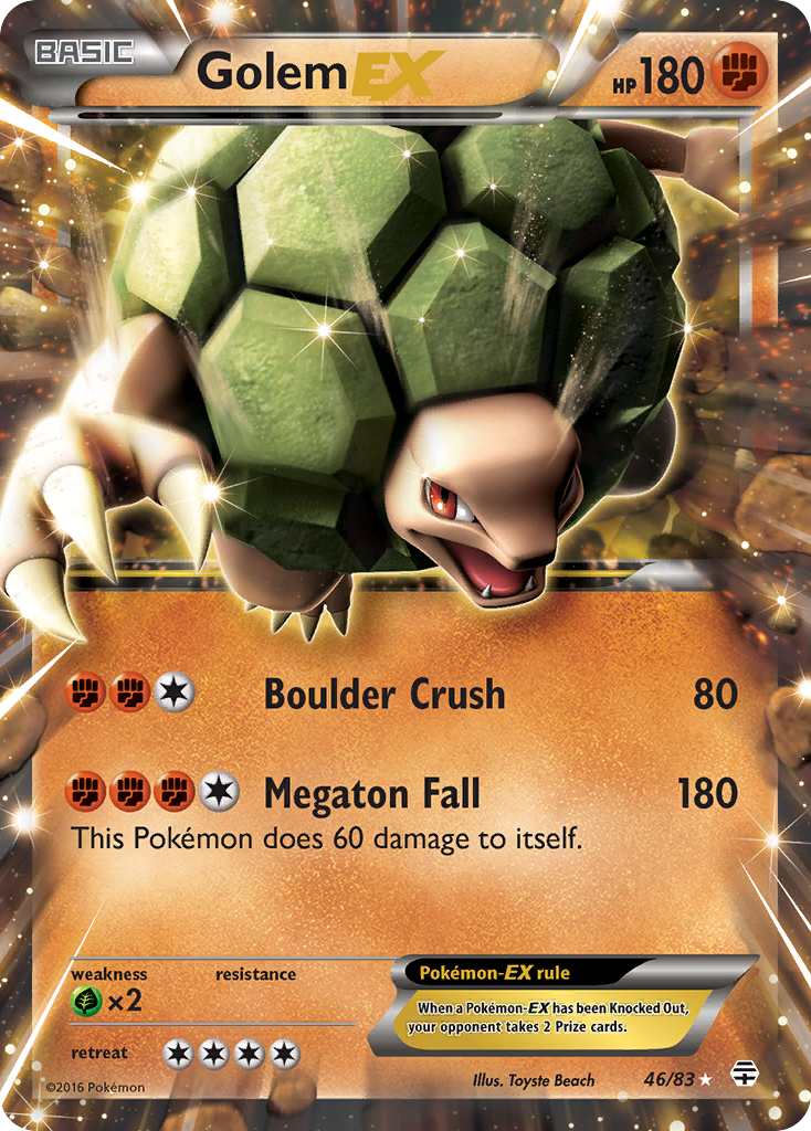 Golem EX (46/83) [XY: Generations] | Nerdhalla Games