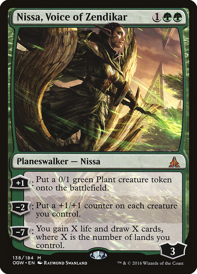 Nissa, Voice of Zendikar [Oath of the Gatewatch] | Nerdhalla Games