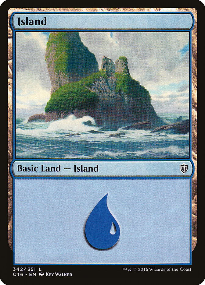 Island (342) [Commander 2016] | Nerdhalla Games