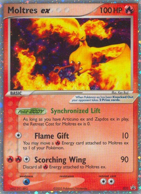 Moltres ex (031) [Nintendo: Black Star Promos] | Nerdhalla Games