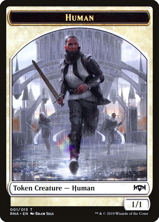 Human [Ravnica Allegiance Tokens] | Nerdhalla Games