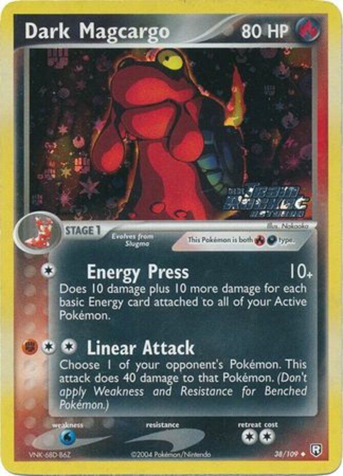 Dark Magcargo (38/109) (Stamped) [EX: Team Rocket Returns] | Nerdhalla Games