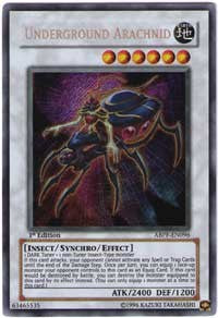 Underground Arachnid [ABPF-EN096] Secret Rare | Nerdhalla Games