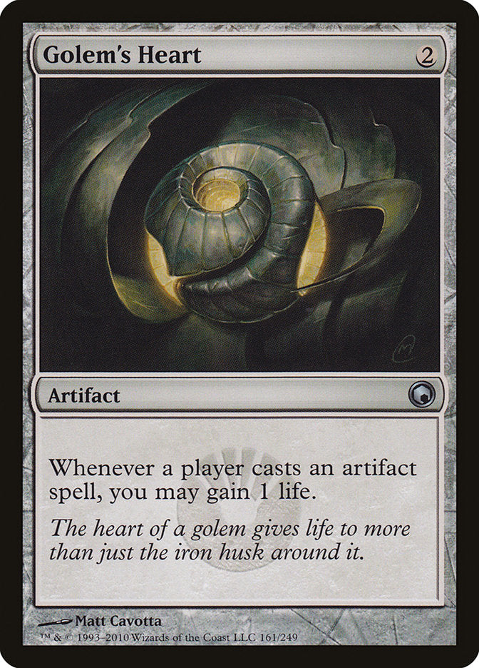 Golem's Heart [Scars of Mirrodin] | Nerdhalla Games