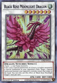 Black Rose Moonlight Dragon (Blue) [LDS2-EN112] Ultra Rare | Nerdhalla Games