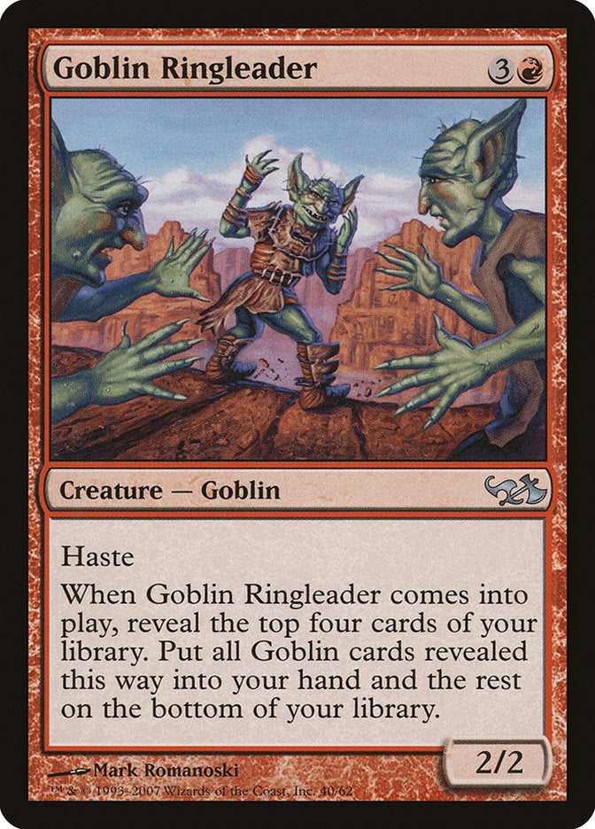 Goblin Ringleader [Duel Decks: Elves vs. Goblins] | Nerdhalla Games