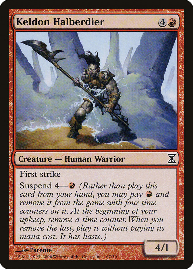 Keldon Halberdier [Time Spiral] | Nerdhalla Games